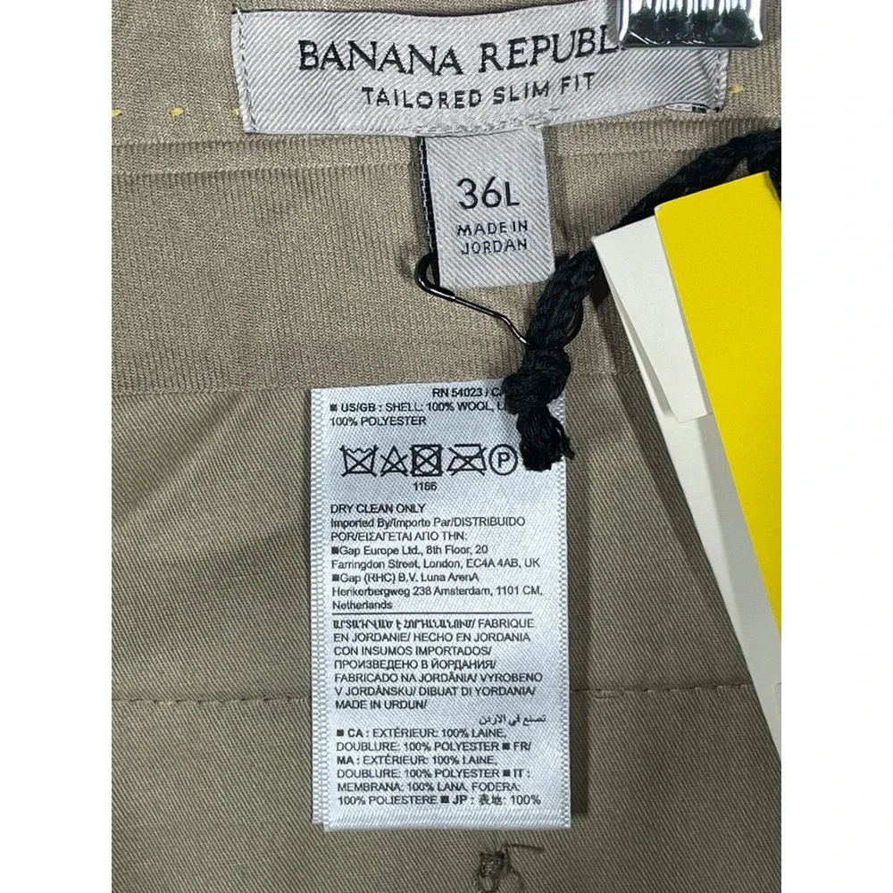 Banana Republic tailored slim